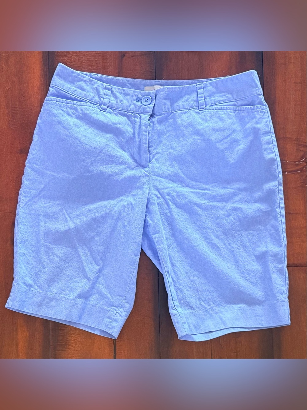 Talbots Light Blue Women's Bermuda Shorts